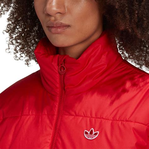 adidas steppjacke rot damen|Rot .